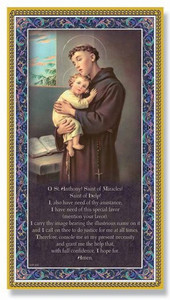 Saint Anthony Plaque E59-300 Saint Anthony Plaque E59-300