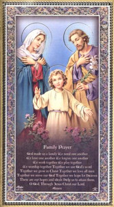 Family Prayer Wall Plaque E59-362 Family Prayer Wall Plaque E59-362