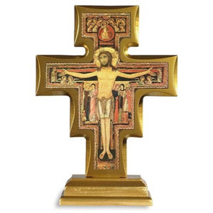 Standing/Wall San Damiano Crucifix TC417 Standing/Wall San Damiano Crucifix TC417