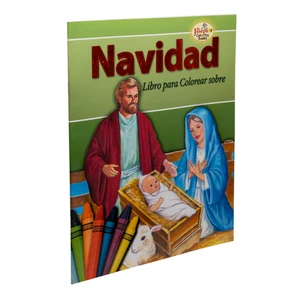 LIBRO PARA COLOREAR SOBRE LA NAVIDAD/Nativity Coloring Book 680/S