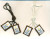 E: Child's White Cord Brown Scapular