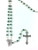 Green Emerald Glass Bead Rosary 990151-11 Green Emerald Glass Bead Rosary 990151-11