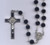 St. Benedict Glass Bead Rosary St. Benedict Glass Bead Rosary