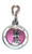 Saint Francis White/Pink Enamel Pet Medal