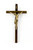 10" Wlanut Crucifix, 5.5" Antique Gold Corpus