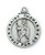 ENGRAVABLE Sterling Silver or Gold over Sterling Silver 2cm Round Patron Saint Medals