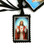 Cloth Sacred Heart and Our Lady of Mt. Carmel Brown Scapular