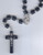 Barrel Wood Bead Rosary