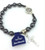 Saint Benedict Real Hematite Bead Rosary Bracelet