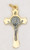 Saint Benedict Gold Tone Crucifix