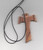 Olivewood Franciscan Tau Cross Necklace on a Cord Olivewood Franciscan Tau Cross Necklace on a Cord