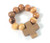 Hand Made Olive Wood One Decade Finger Rosary Hand Made Olive Wood One Decade Finger Rosary