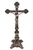 Ornate Lightly Hand-painted Cold-cast Bronze Standing Crucifix SR-76443