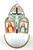 Sacred Heart of Jesus & Immaculate Heart of Mary Holy Water Font