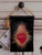 Velvet HD Print Blessings Pouch Sacred Heart Black