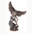 St. Michael in Cold Cast Bronze with Pewter Style Highlights