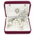 Silver Oval Pearl Wedding Rosary with Wedding Ring Beads R1030F