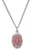 Sterling Silver Baby Pink Miraculous Medal on 13" Chain L1203P