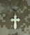 Military Byzantine Cross Necklace with 24 inch Beaded Chain Military Byzantine Cross Necklace with 24 inch Beaded Chain