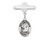 Sterling Silver St. Christopher Baby Pin 437L