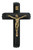 Black Wood Sick Call Set Wall Crucifix 79-82
