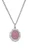Sterling Silver Pink Miraculous Baby Medal on 13" Chain L595PBT