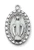 Sterling Silver Miraculous with 18" Chain
