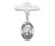 Sterling Silver St. Michael Baby Pin 439LT
