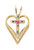 Gold over Sterling Silver Cloisonne Cross on 16-18" Chain J9239