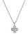 Sterling Silver Baby Four-Way Medal on 13" Chain L28B