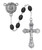 6x8mm Black St. Michael Rosary R377DF