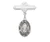 Sterling Silver Our Lady of Guadalupe Baby Pin 438LT