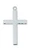 Sterling Silver Lord's Prayer Cross on 24" Chain L9003