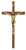 10" Walnut Wall Crucifix 80-218