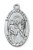 Sterling Silver St. Joseph Medal on 24" Chain L550JS