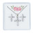 Crystal Baguette Cross Earrings and Pendant Set PES13