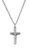 Sterling Silver Baby Crucifix on 13" Chain L66B