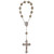 8mm Smoky Crystal One Decade Rosary, CR108