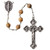 7mm Picture Jasper Faceted Bead Rosary, R1157
