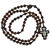 10mm Franciscan Crown 7 Decade Jujube Wood Rosary, R3671