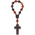 8mm Agate and Jujube Wood One Decade Rosary, R4018