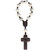 8mm Howlite and Jujube Wood One Decade Rosary, R4518