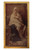 Madonna & Child by Barabino Florentine Plaque 6.75x12" L-102-313