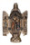 Lady of Grace Annunciation Triptych in Cold Cast Bronze, 8" SR-77749