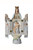 Our Lady of Sorrows Triptych in Pastels, 11" SR-75630-WG