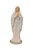 Praying Virgin Statue in White with Gold 8" SR-76411-WG