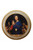 Virgin of The Host by Ingres Florentine Plaque 14" dia. L-2674-W