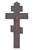 Byzantine Crucifix in Antiqued Brass 10" 131146