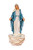 Standing/Hanging Lady of Grace Font in Color With Beige Bowl 6" P-4002