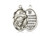 Sterling Silver Our Lady of La Salette Pendant, Lite Curb Chain, 7/8" x 1/2" Sterling Silver Our Lady of La Salette Pendant, Lite Curb Chain, 7/8" x 1/2"